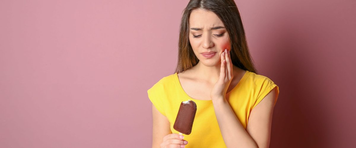 Nadwrażliwość zębów lody
